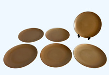 ASSIETTE PLATE CNP VILLAGE FRANCE LOT DE 6 ASSIETTES DIAMETRE 24 CM