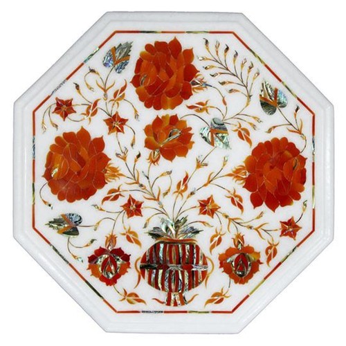 Marbre blanc table - marbre,