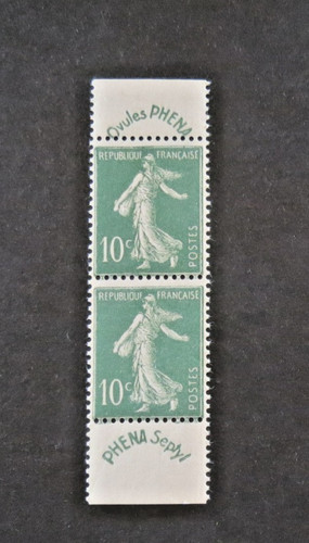 France 1924 paire - france,