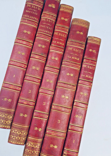 Bible maistre sacy la - maistre, de
