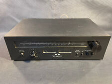 Ancien tuner radio vintage AKAI AT-2200L noir fonctionne