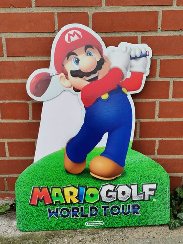 Présentoir mario golf world - présentoir,