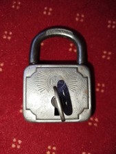 Ancien Cadenas Avec Sa Clé Made In Germany 