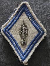LOSANGE DE BRAS MODÈLE 45 matériel Officiers S/Officiers Ecusson Patch Militaire