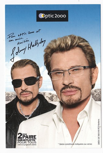 Johnny hallyday carte postale - johnny,