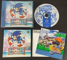 [Sega Dreamcast] Jeu Sonic Adventure complet (PAL UK/FR/DE/ES)