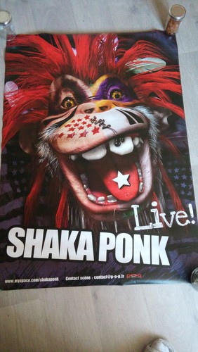 Shaka ponk affiche tournée - shaka,