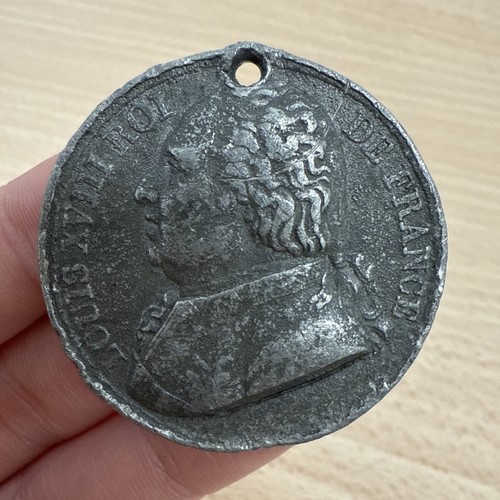 Médaille pendentif louis - pendentif,