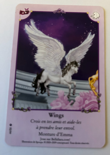 C125 carte bella sara wings - carte,