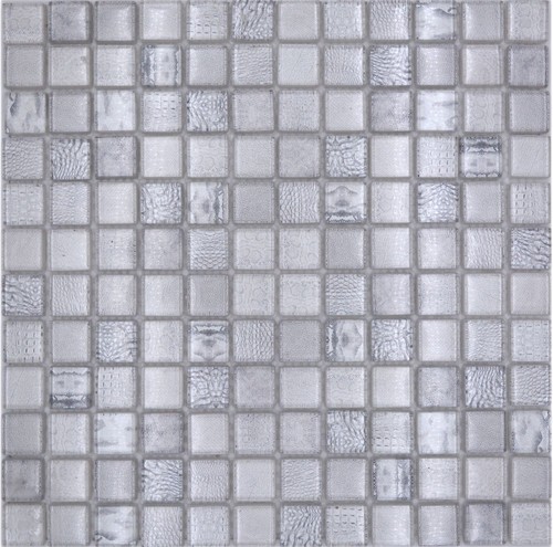 Mosaïque verre blanche - mosaïque,