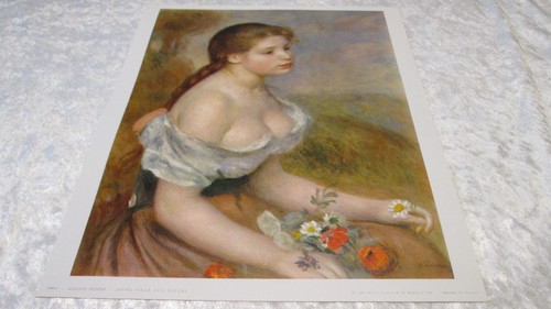 Ancienne lithographie renoir - lithographie, "