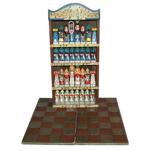 Jeu échecs échiquier à - échiquier,