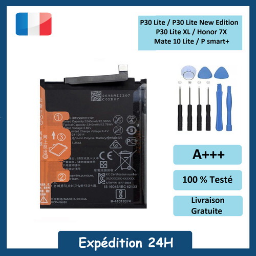 Batterie hb356 687ecw p30 lite - hb356-687ecw,