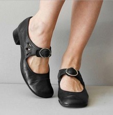 Chaussures mocassins femme bout rond Mary Janes talon bas boucle femme confort escarpin