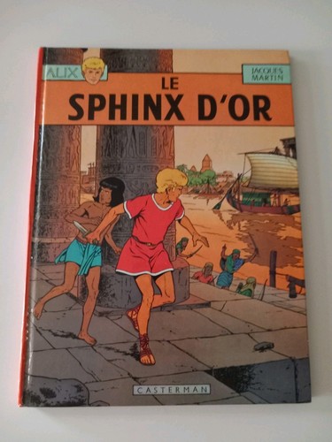 Alix sphinx d or - bd., d'or.