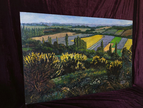 Tableau ancien peinture huile - ancien,