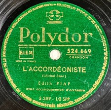 Edith Piaf : L'accordéoniste