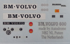décalcomanie décalque bm volvo tracteur  350 600  1/43