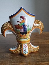 Henriot Quimper Vase faïence