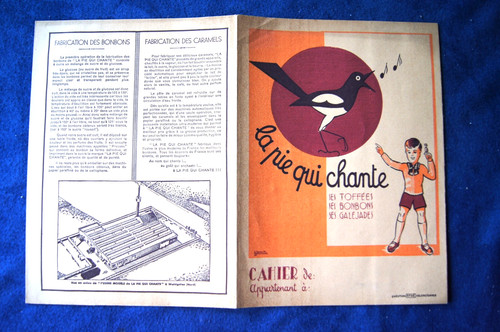 Protege cahier la pie - ,