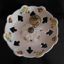 Lustre vasque céramique