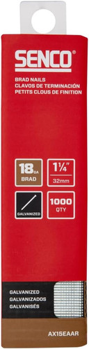 Gauge brad nails - 18,