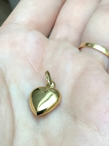 Pendentif coeur carats - coeur, or