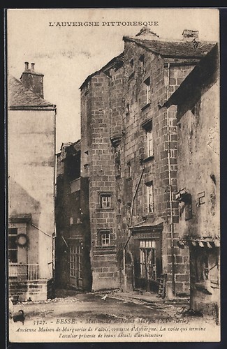 Cpa besse ancienne maison de - ancienne,