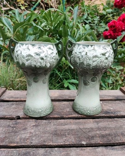 Rare paire vases saint - rare, de