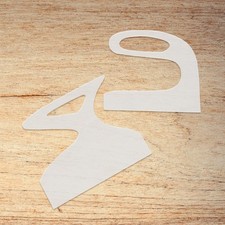  3PCS Acrylique Charcuterie Handle Poigure de planche à découper Gandes de la