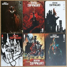 6 comics KING SPAWN N° 1 à 6
