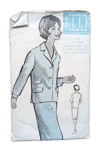 Patron couture vintage elle - couture,
