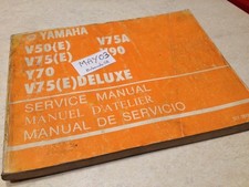 Yamaha V50 Y70 V75 V90 manuel technique atelier workshop service manual éd. 75