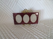 ancien cadre photo en verre