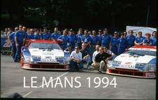 ORIGINAL SLIDE LE MANS 24 HEURES 1994 NISSAN 300 ZX  MORTON / VAN DE POELE .....