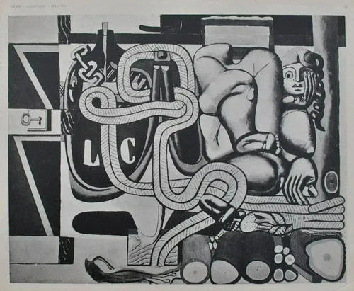 Corbusier femme cordage - corbusier,