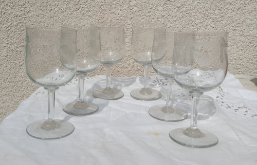 Service verres eau - service, 6
