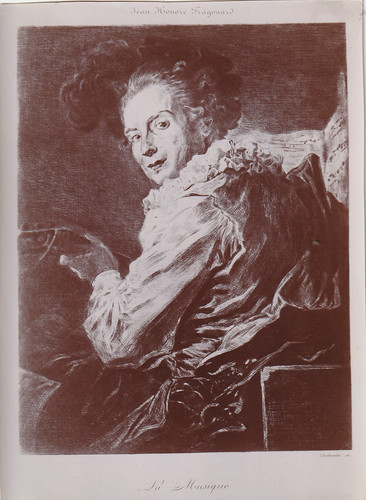 Fragonard la musique - h,