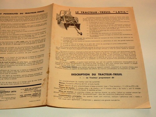 Prospectus camion latil - prospectus,