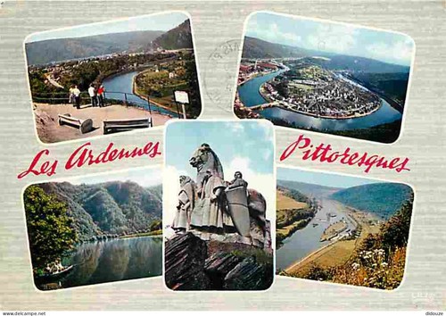 Carte postale ardennes - postale,