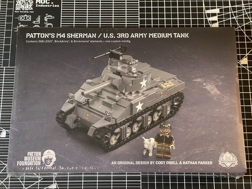 Brickmania patton sherman - brickmania, m4