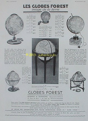 Publicite les globes forest - les,