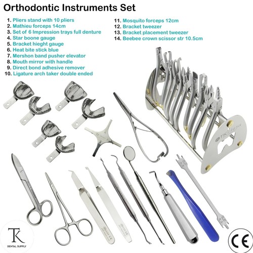 Orthodontie instrument kit - orthodontie,