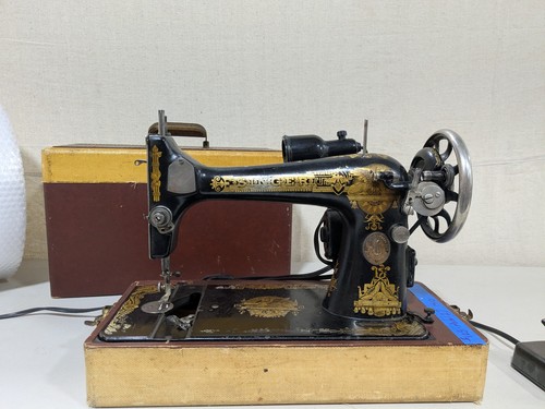 antique MODEL 27 sphinx SINGER