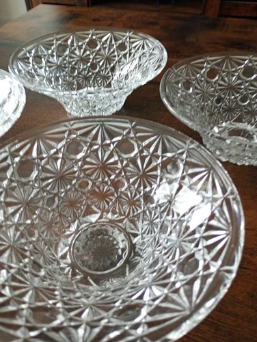 Coupes verre cisele - coupes, en