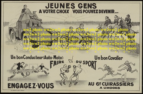 Ww2 photo cavalerie - photo,