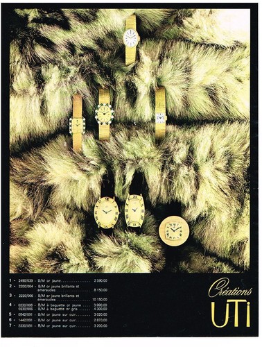Publicite 1969 uti - publicite,