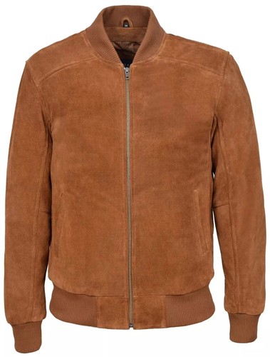 Blouson bomber homme daim - bomber,