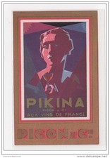 PUBLICITE pour la PIKINA (alcool) (picon et cie) vers 1920 - très bon état
