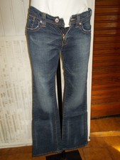 Pantalon jean bas évasé